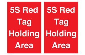 PV12192: 5S Red Tag Holding Area