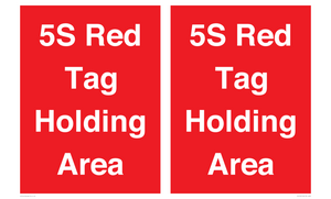 PV12192: 5S Red Tag Holding Area
