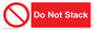 PV12194: Do Not Stack