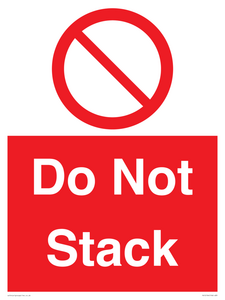 PV12194: Do Not Stack