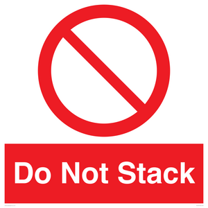 PV12194: Do Not Stack