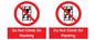 PV12198: Do Not Climb On Racking