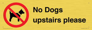 PV12392: No Dogs upstairs please