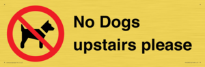 PV12392: No Dogs upstairs please