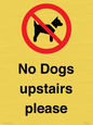 PV12392: No Dogs upstairs please