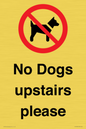 PV12392: No Dogs upstairs please
