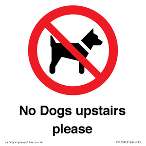 PV12392: No Dogs upstairs please