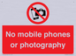 PV12396: No mobile phones or photography