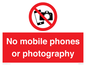 PV12396: No mobile phones or photography