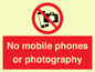 PV12396: No mobile phones or photography