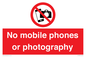 PV12396: No mobile phones or photography