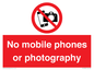 PV12396: No mobile phones or photography
