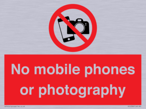 PV12396: No mobile phones or photography