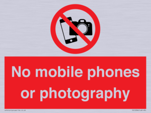 PV12396: No mobile phones or photography