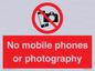PV12396: No mobile phones or photography