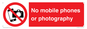 PV12396: No mobile phones or photography