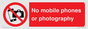 PV12396: No mobile phones or photography
