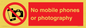 PV12396: No mobile phones or photography