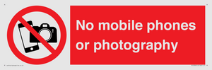 PV12396: No mobile phones or photography