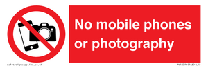 PV12396: No mobile phones or photography
