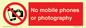 PV12396: No mobile phones or photography
