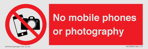 PV12396: No mobile phones or photography