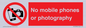 PV12396: No mobile phones or photography