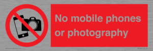 PV12396: No mobile phones or photography