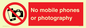 PV12396: No mobile phones or photography