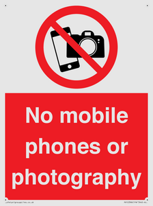 PV12396: No mobile phones or photography