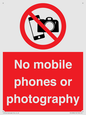 PV12396: No mobile phones or photography