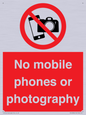PV12396: No mobile phones or photography