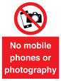 PV12396: No mobile phones or photography