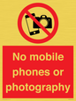 PV12396: No mobile phones or photography