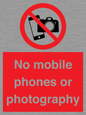 PV12396: No mobile phones or photography