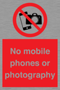 PV12396: No mobile phones or photography