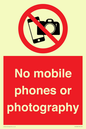 PV12396: No mobile phones or photography