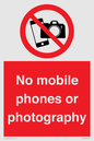 PV12396: No mobile phones or photography