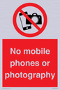 PV12396: No mobile phones or photography