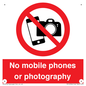PV12396: No mobile phones or photography