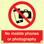 PV12396: No mobile phones or photography