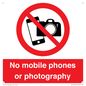PV12396: No mobile phones or photography