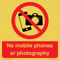 PV12396: No mobile phones or photography