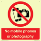 PV12396: No mobile phones or photography