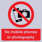 PV12396: No mobile phones or photography