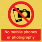 PV12396: No mobile phones or photography