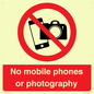 PV12396: No mobile phones or photography