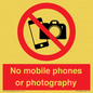 PV12396: No mobile phones or photography