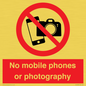 PV12396: No mobile phones or photography