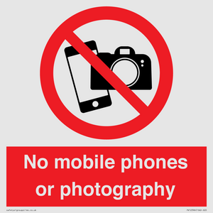 PV12396: No mobile phones or photography